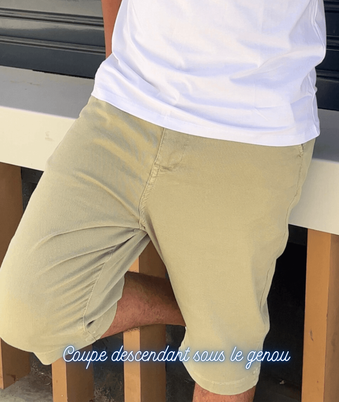 Bermuda DB1 Vintage Coton - Qualité Premium