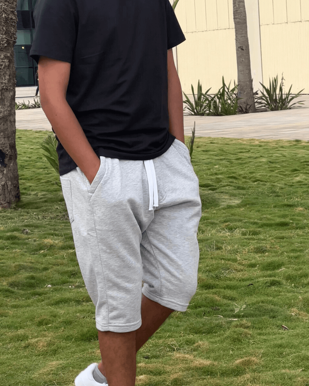 BERMUDA MOLLETONNÉ LONG