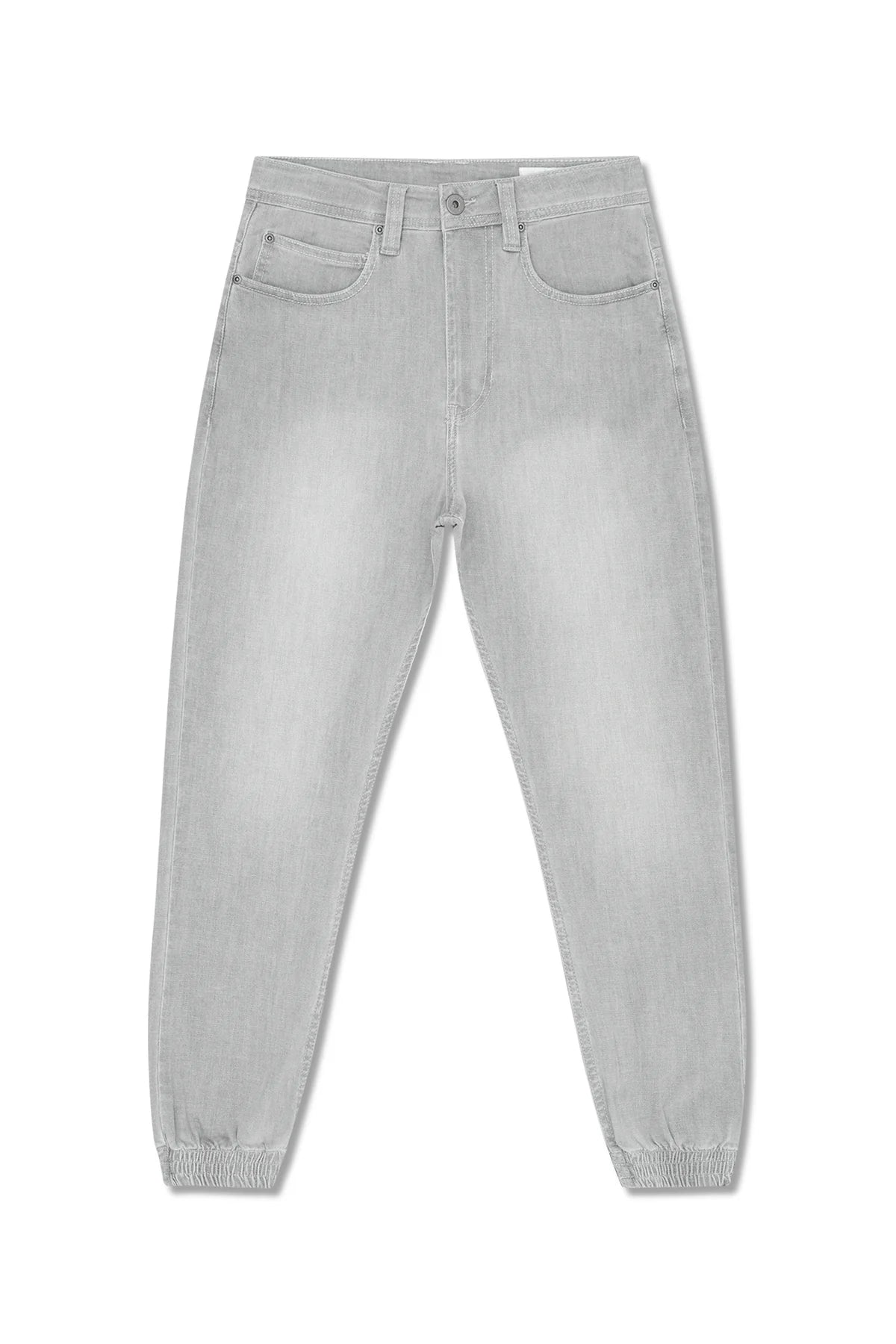 Pantalon jogpant jeans gris