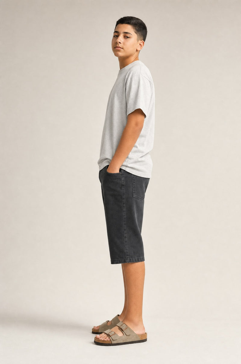Bermuda Jeans Long Ado Dark (profil)