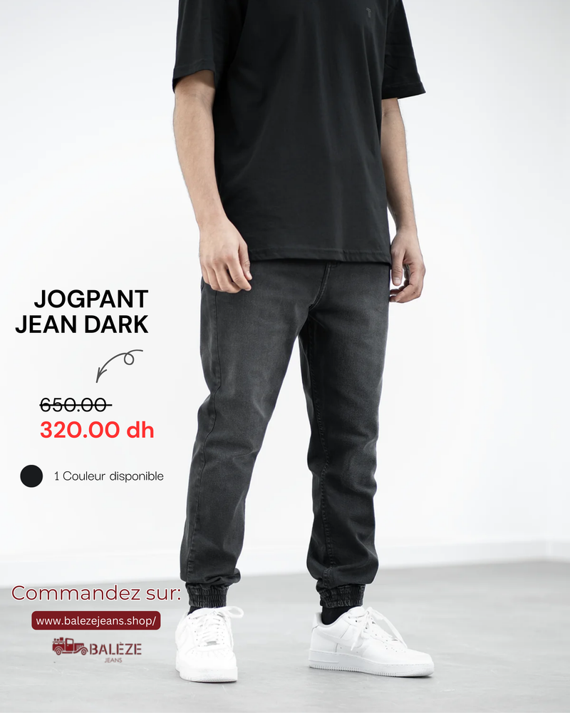 JOGPANT JEAN DARK