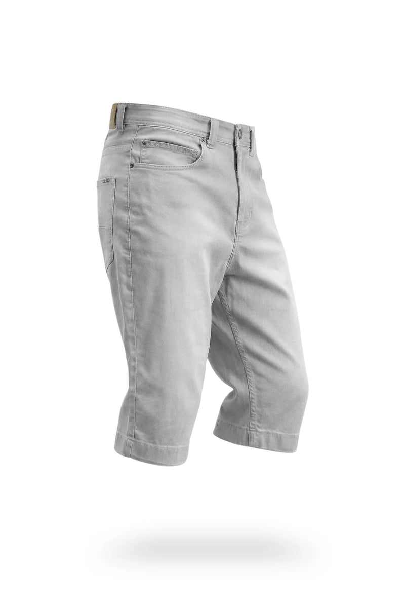 Bermuda Jeans Long Gris
