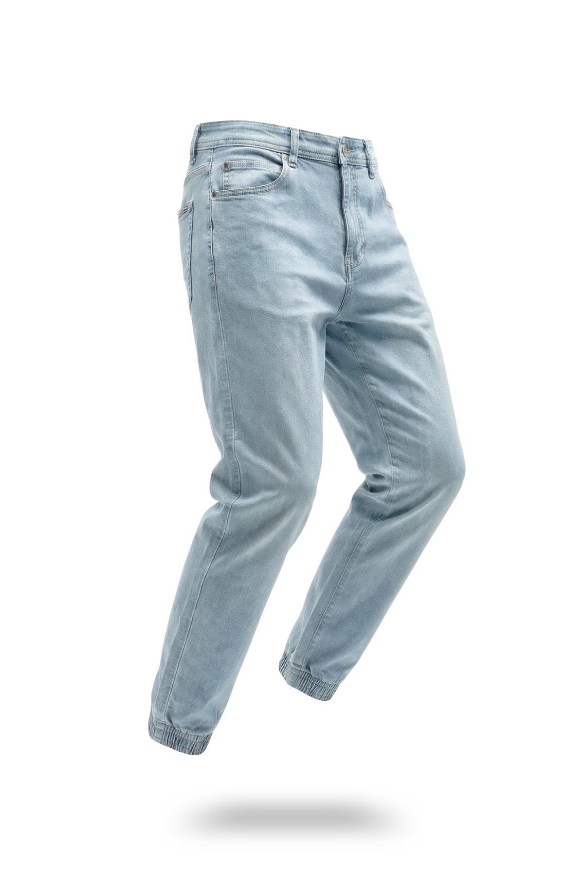 Jogpant homme denim délavé bleach — Balèze Jeans Maroc
