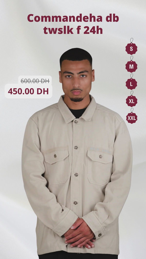 Chemise veste jeans vintage